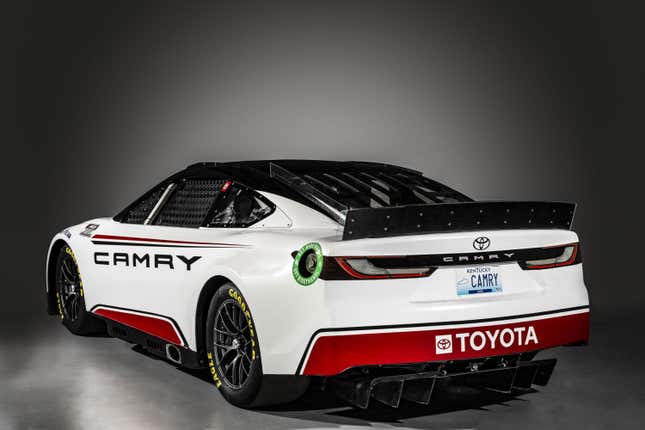 the only new toyota camry that won't be a hybrid is racing in nascar
