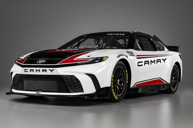the only new toyota camry that won't be a hybrid is racing in nascar