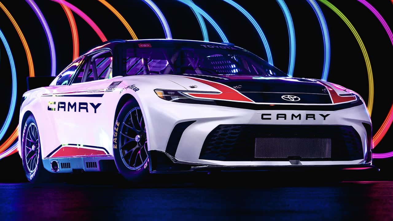 2024 toyota camry nascar cup series contender gets the road car's new looks