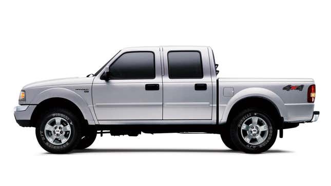 ford robbed us of the old four-door ranger because it wanted to sell explorers