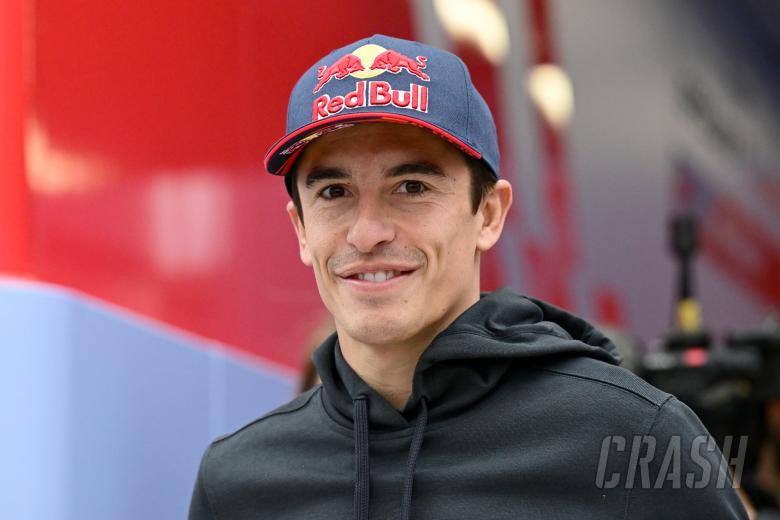 valencia motogp test: ducati: “no surprise” marc marquez had a smile on his face