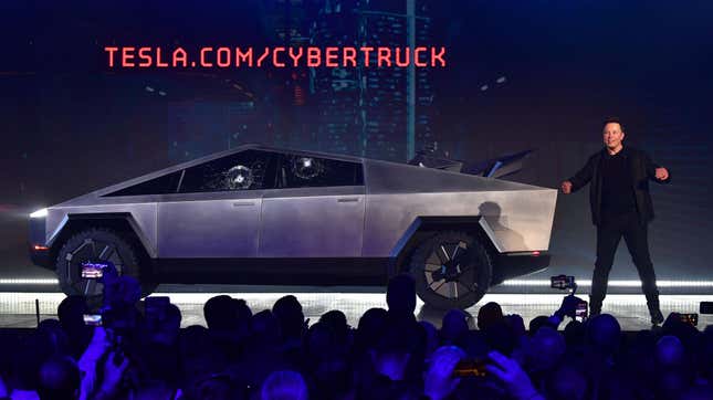 Image for article titled Slow Cybertruck Production Will Cost Tesla 'Blood, Sweat and Tears'