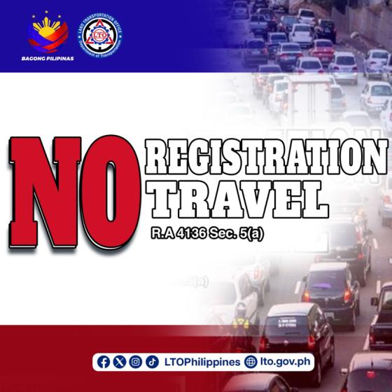 dotr, no registration no travel, vigor mendoza, lto wants barangays to help identify unregistered mcs