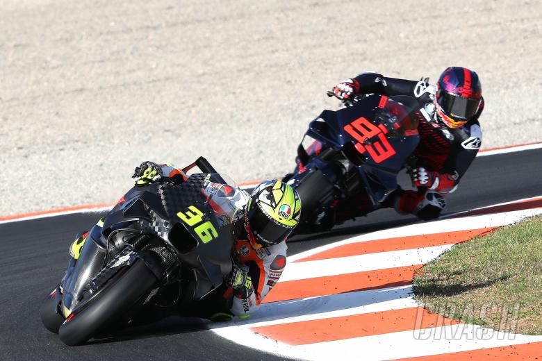 valencia motogp test: honda ‘not surprised’ to see marc marquez on top during ducati debut