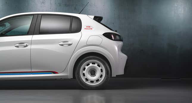 swiss dealer creates its own peugeot 208 rallye special edition, and it's incroyable