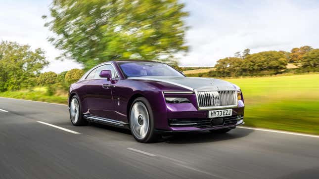 Image for article titled Rolls-Royce Spectre Has 291-Mile EPA Range, Black Badge Variant Confirmed