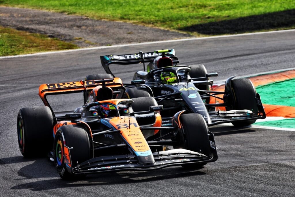 Brown, McLaren, Mercedes