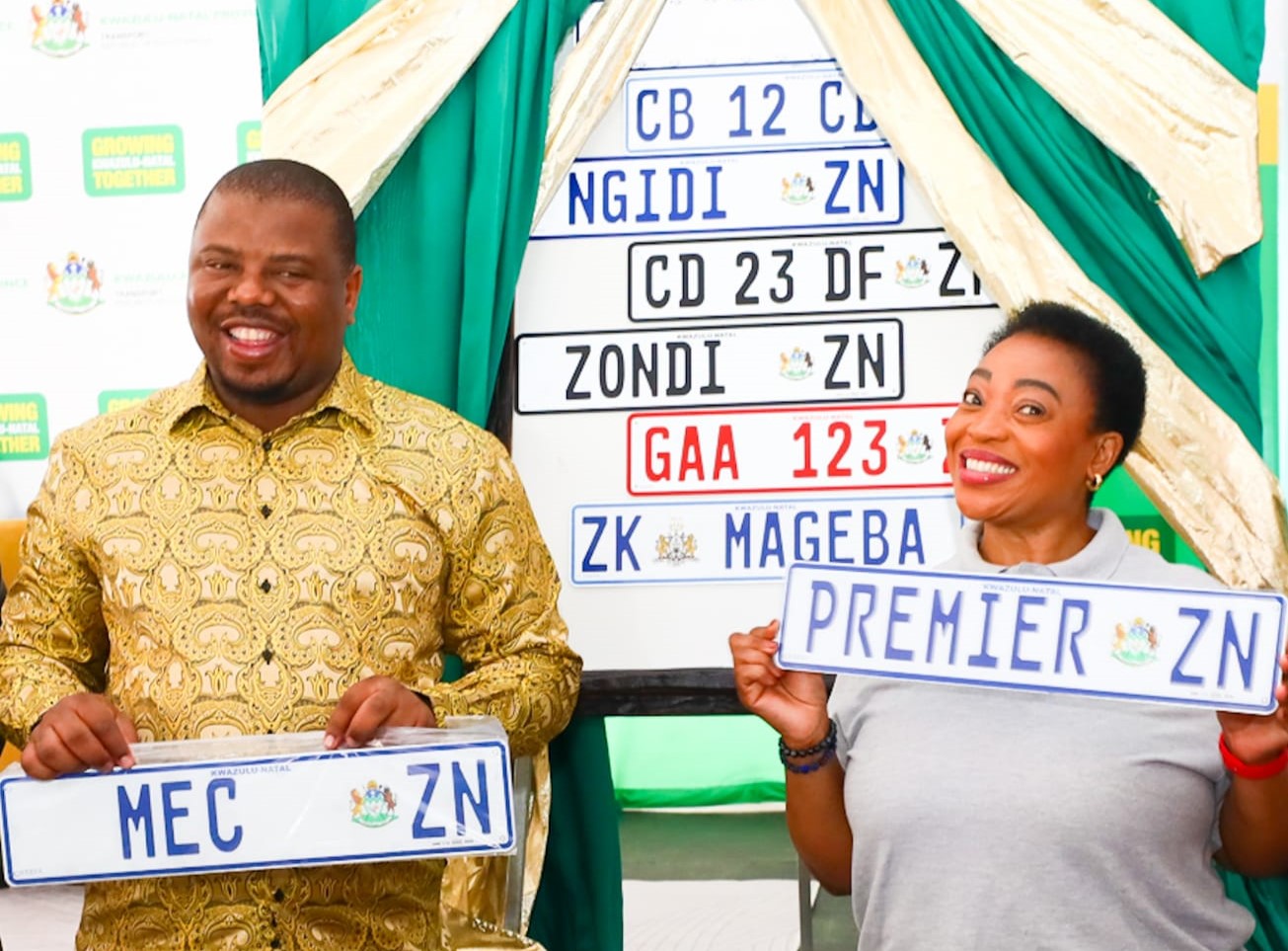 kwazulu-natal, number plate, kwazulu-natal’s new number plates officially launched – here’s what they look like